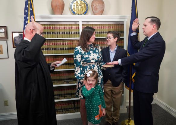 Russell Coleman Sworn In As Kentucky Attorney General - Former US ...